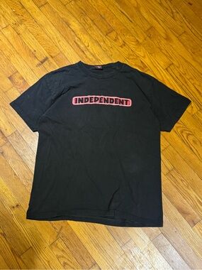 Independent Men’s Basic Black T-Shirt (XL)